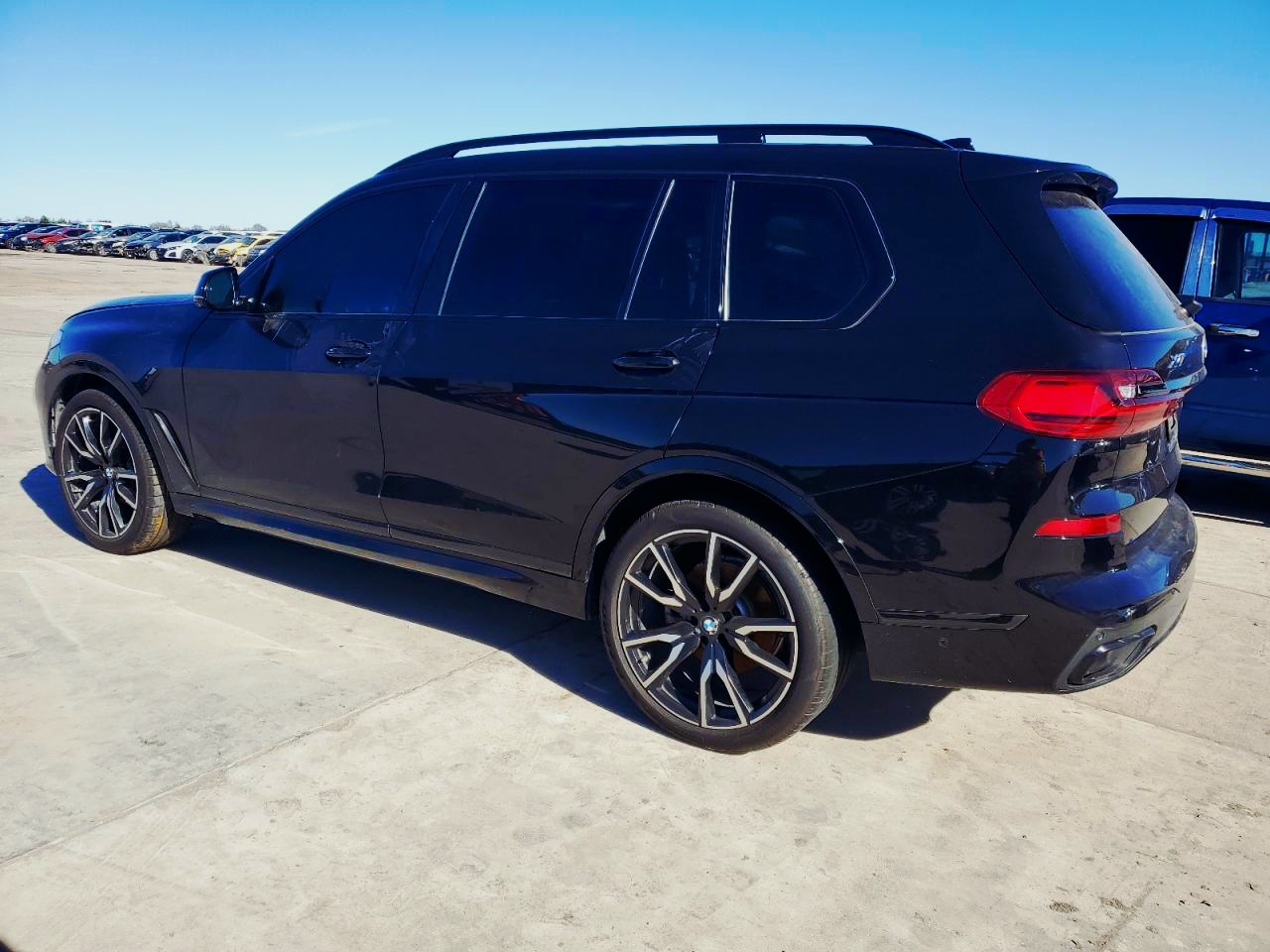 BMW X7 2022 BLACK/BROWN vin: 5UXCW2C04N9M75073